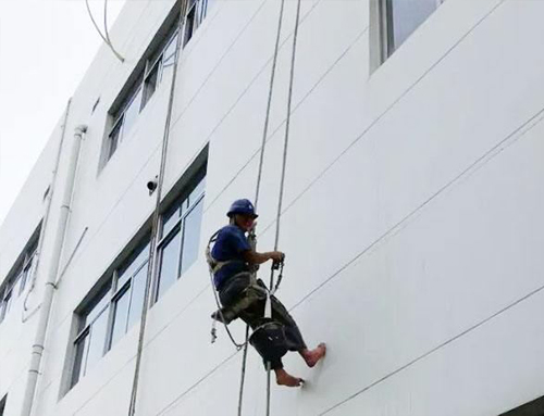高空外墙防水部分案例